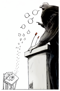 SINGLE SPEECH by Angel Boligan