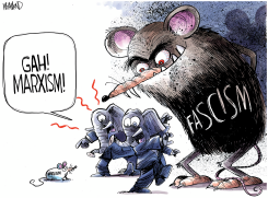 DEMOCRACY IN PERIL by Dave Whamond
