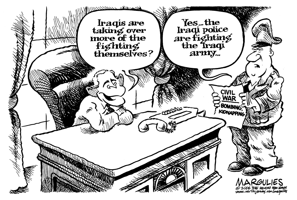 Iraqis are doing more of the fighting themselves