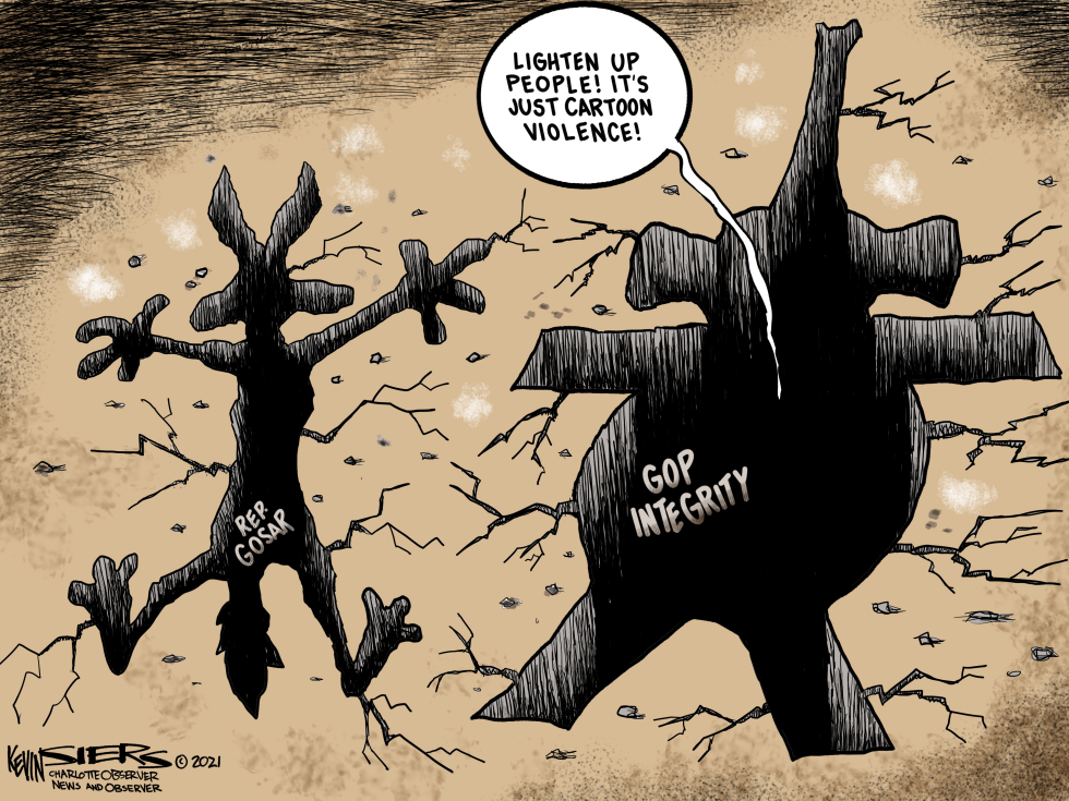 Gosar's Cartoon Violence