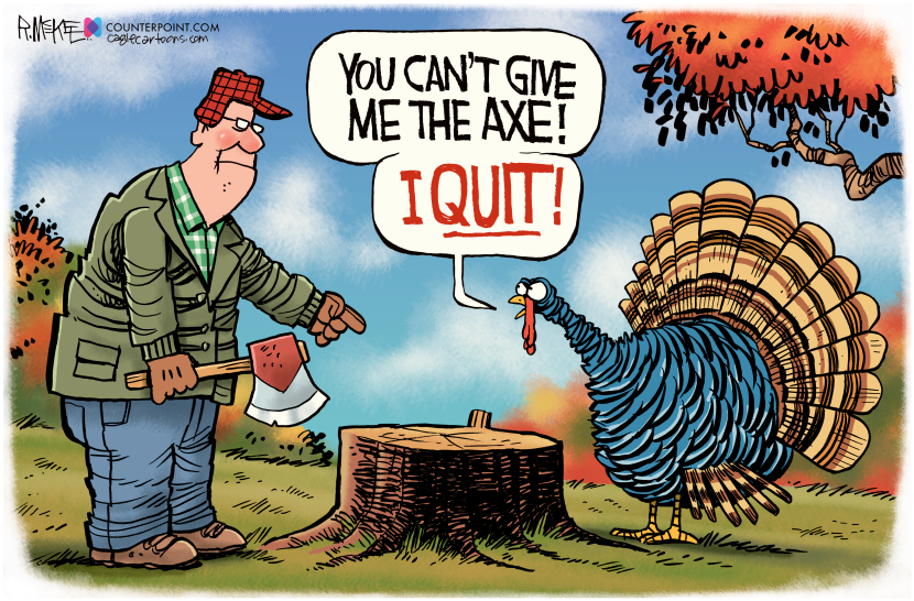 Turkey Quits Job