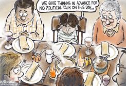GIVING THANKS by Jeff Koterba