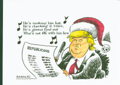 TRUMP AND REPUBLICANS WHO DISAGREE by Jimmy Margulies