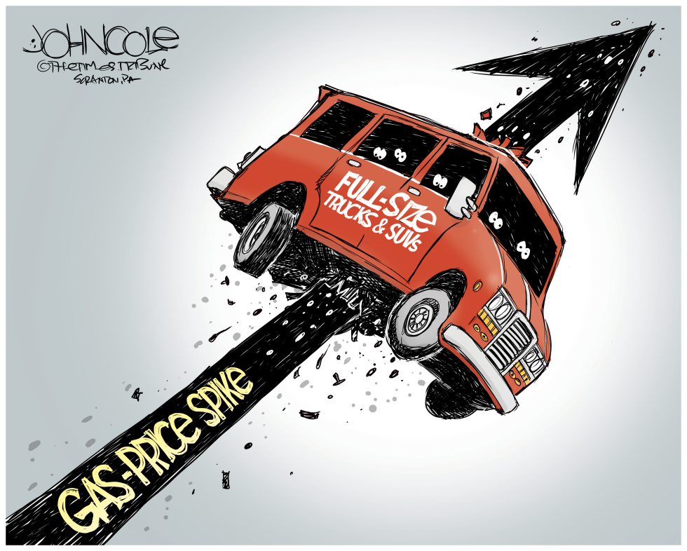 Gas-price spike