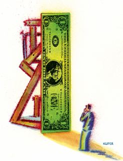 FINANCIAL INSTABILITY by Peter Kuper