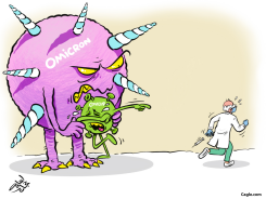 NEW OMICRON VARIANT by Osama Hajjaj