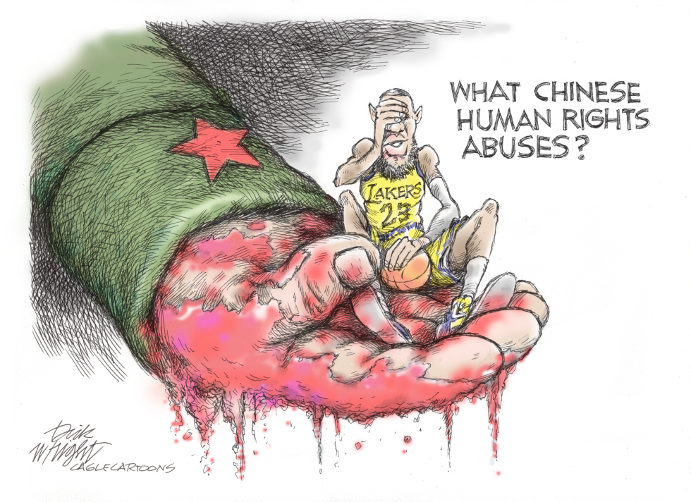 LeBron Blind to Chinese Cruelty