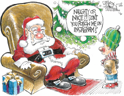 NAUGHTY OR NICE by John Darkow