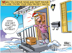 SECRET SANTA by Dave Whamond