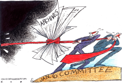 TRUMP TUG O' WAR by Randall Enos