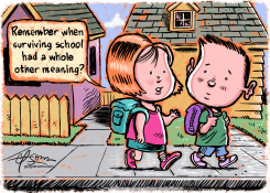SAFE AT SCHOOL by Guy Parsons