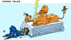 VIENNA TALKS by Emad Hajjaj
