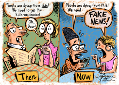 VACCINES THEN AND NOW by Guy Parsons