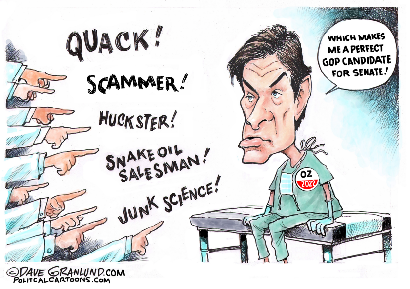 Dr OZ Senate run 2022