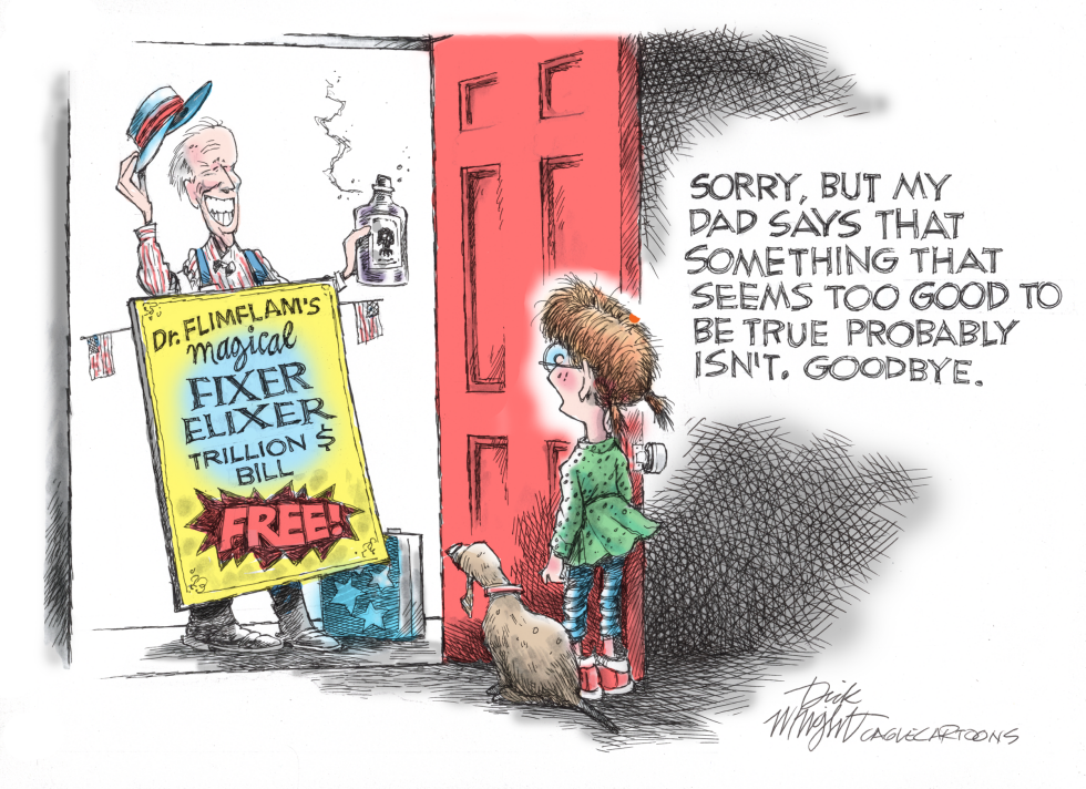 Biden Sells Trillion Dolar Bill