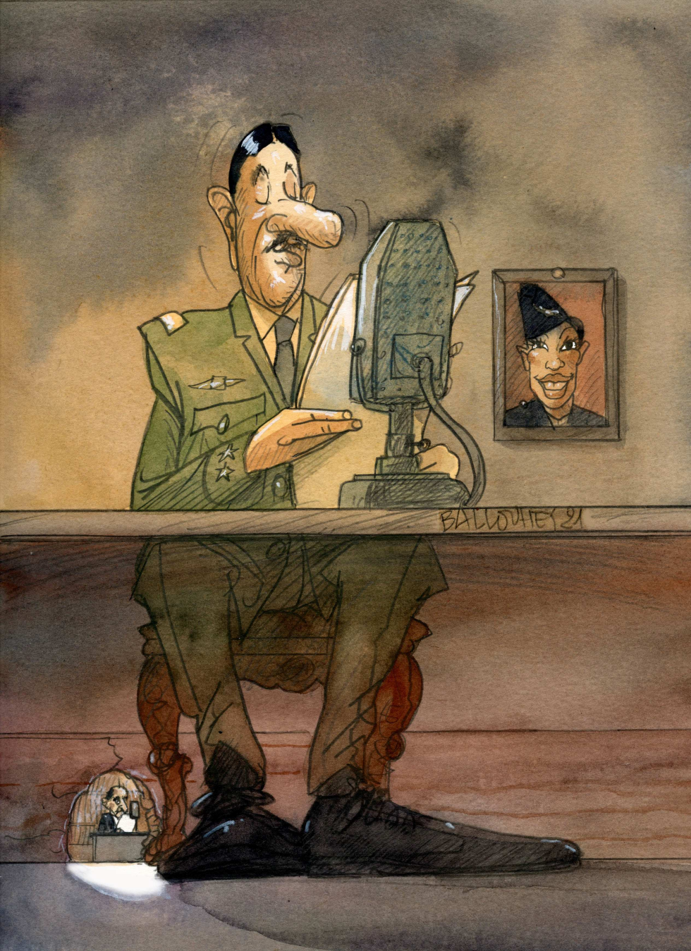 De Gaulle, Joséphine Baker and Zemmour