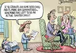 SCHOOL SHOOTINGS by Joe Heller