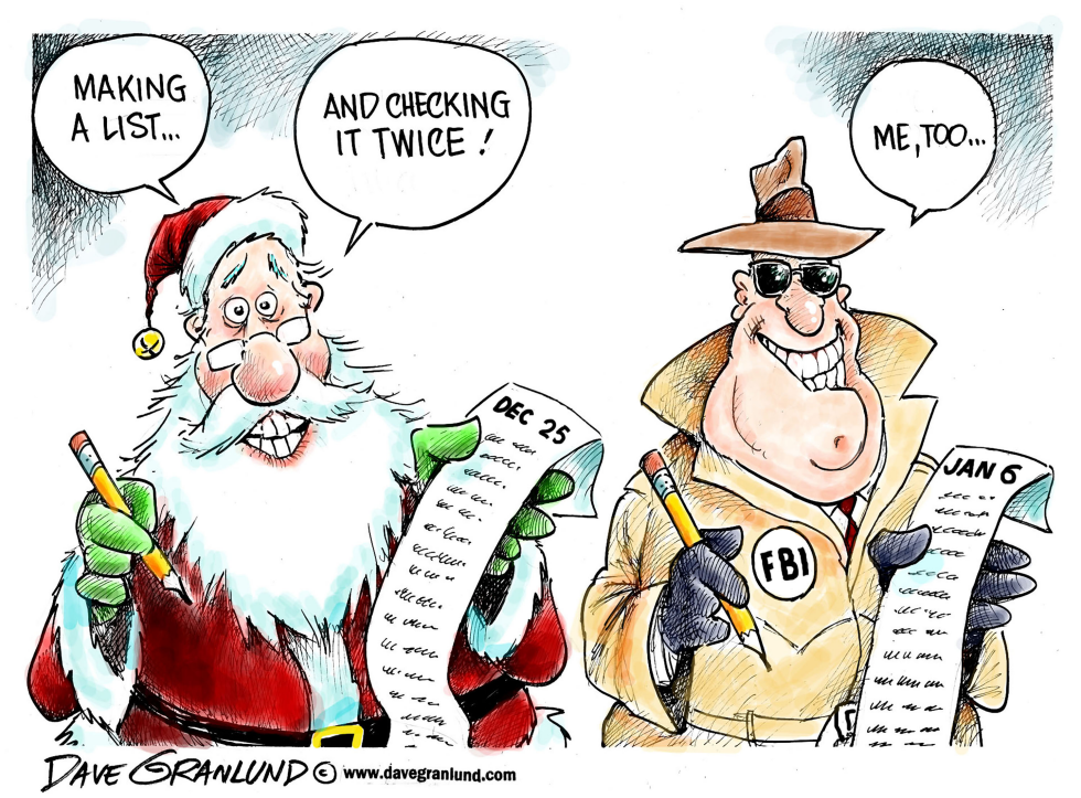 Santa list and FBI list
