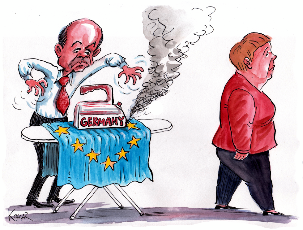 Merkel leaving