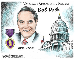 BOB DOLE TRIBUTE by Dave Granlund