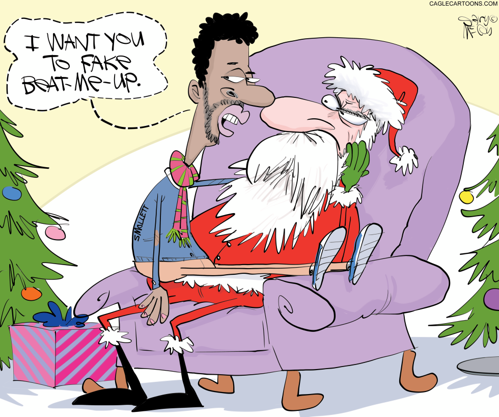 Smollett and Santa
