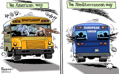 POLITICAL UNITY IN US AND EU by Paresh Nath