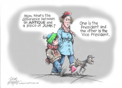 KAMALA HARRIS IN TROUBLE by Dick Wright
