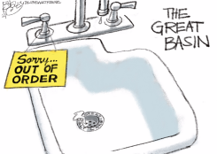 UTAH - GREAT SALT LAKE by Pat Bagley