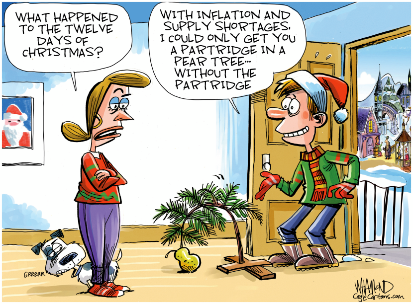 12 days of Christmas Inflation