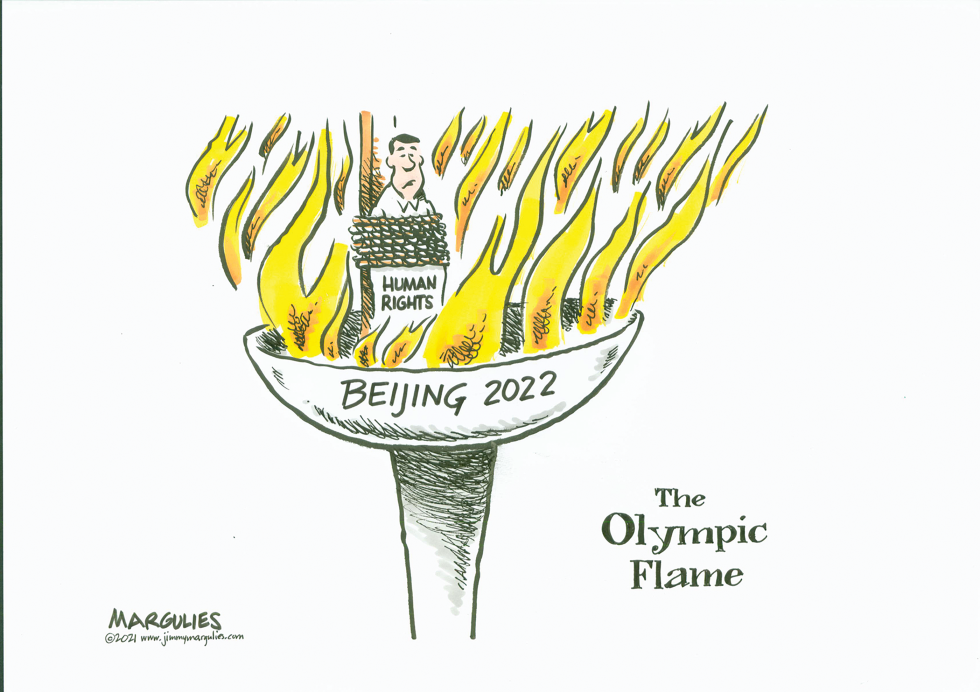 BEIJING WINTER OLYMPICS by Jimmy Margulies