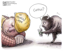 THE SLEEPING GIANT by Adam Zyglis