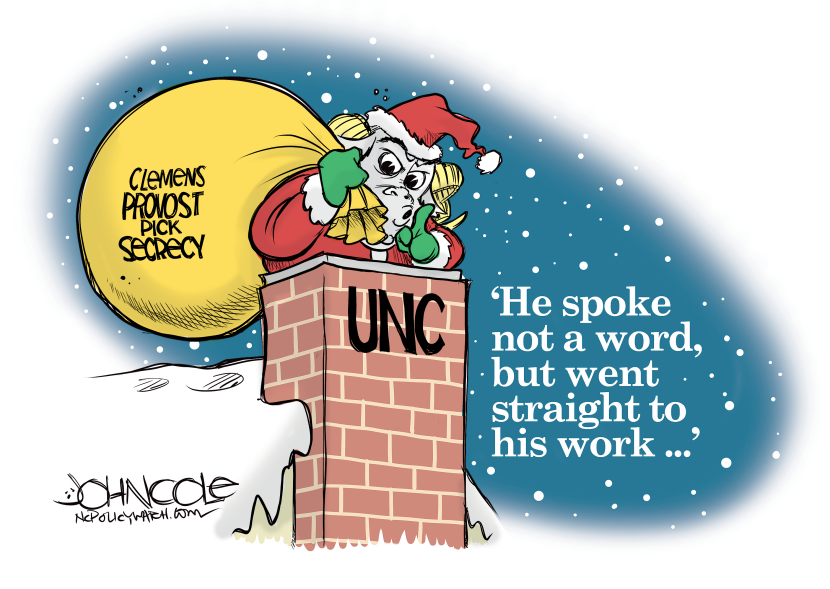 LOCAL NC - UNC Provost secrecy