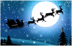 SAVING CHRISTMAS - SANTA TRANSPORTS VACCINES by Tayo Fatunla