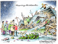 TORNADOES DEC 2021 by Dave Granlund