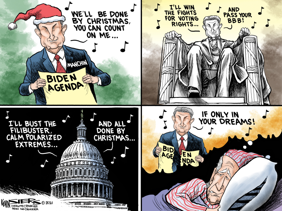 Manchin Home for Christmas