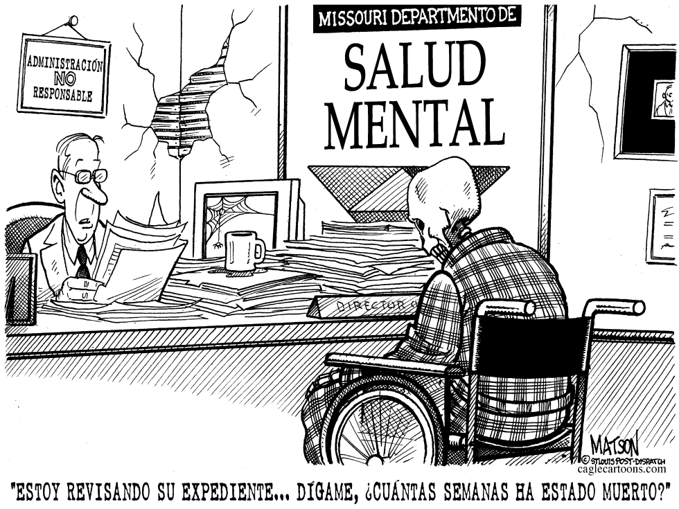  EL DEPARTAMENTO DE SALUD MENTAL DE MISSOURI SE DEMORA EN REPORTAR PACIENTES MUERTOS by RJ Matson