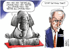 MARK MEADOWS CONNECTIONS by Dave Whamond