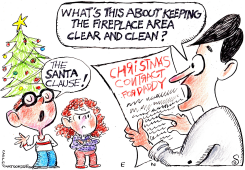 SANTA CLAUSE by Randall Enos