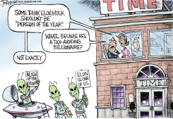 ELON MUSK by Joe Heller