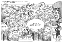 ELEPHANT IN THE ROOM by Zapiro
