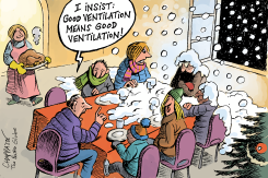 FAMILY CHRISTMAS DINNER by Patrick Chappatte