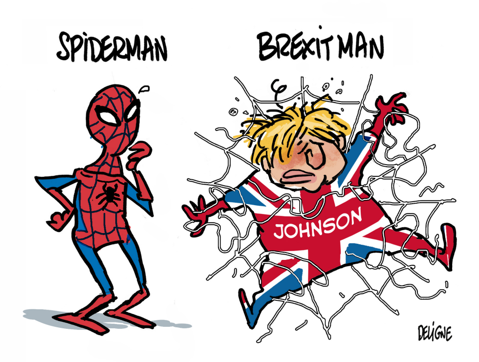 Spiderman and Brexitman