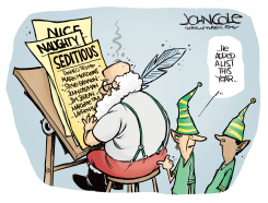 SANTA'S SEDITIONISTS' LIST by John Cole