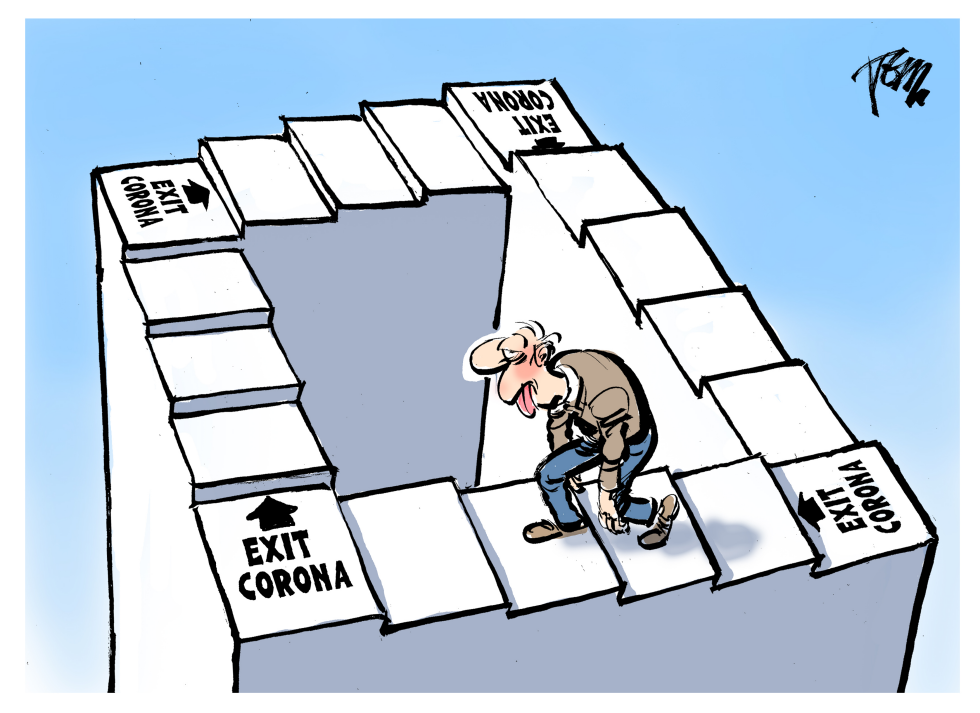 Exit corona