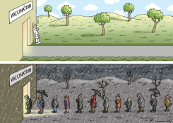 VACCINATION SEASONS by Marian Kamensky