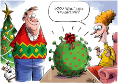 A COVID CHRISTMAS by Dave Whamond