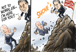 BIDEN AND MANCHIN by Jeff Koterba