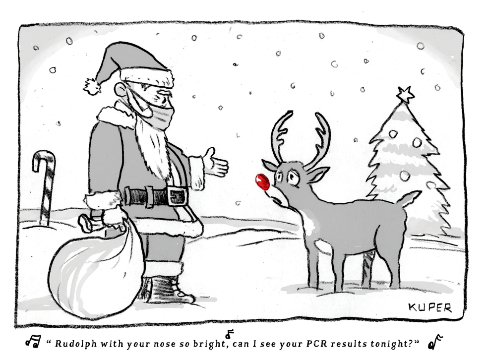 Rudolph, Santa and Omicron