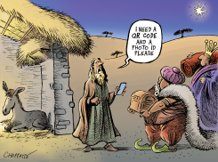 CHRISTMAS SPIRIT by Patrick Chappatte