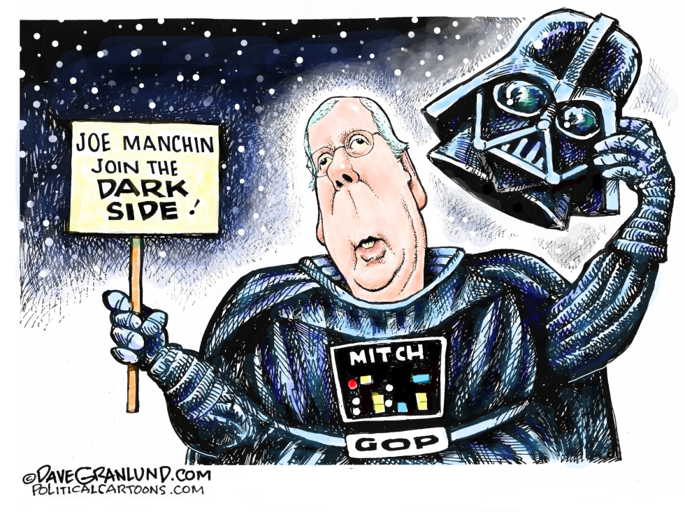 Mitch woos Joe Manchin